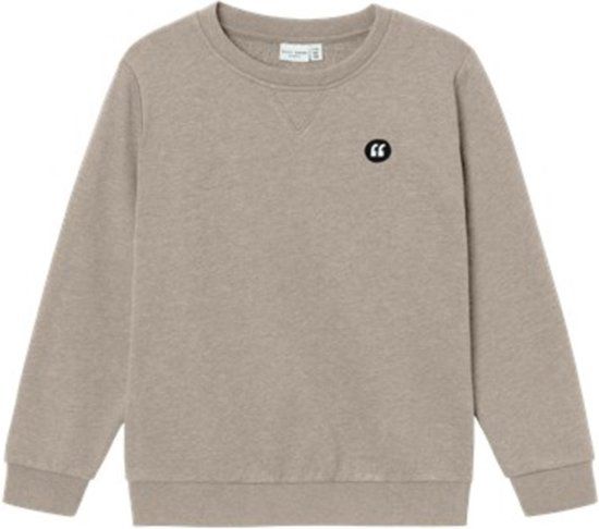 NAME IT NKMVIMO LS SWEAT BRU NOOS Jongens Trui - Maat 122/128 - Pure Cashmere