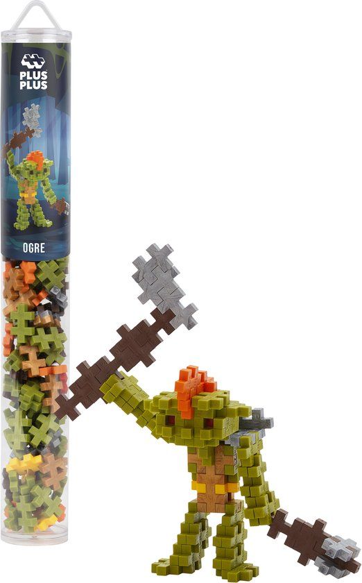 Plus-Plus Ogre Trol 100 delige bouwset Tube - 4309