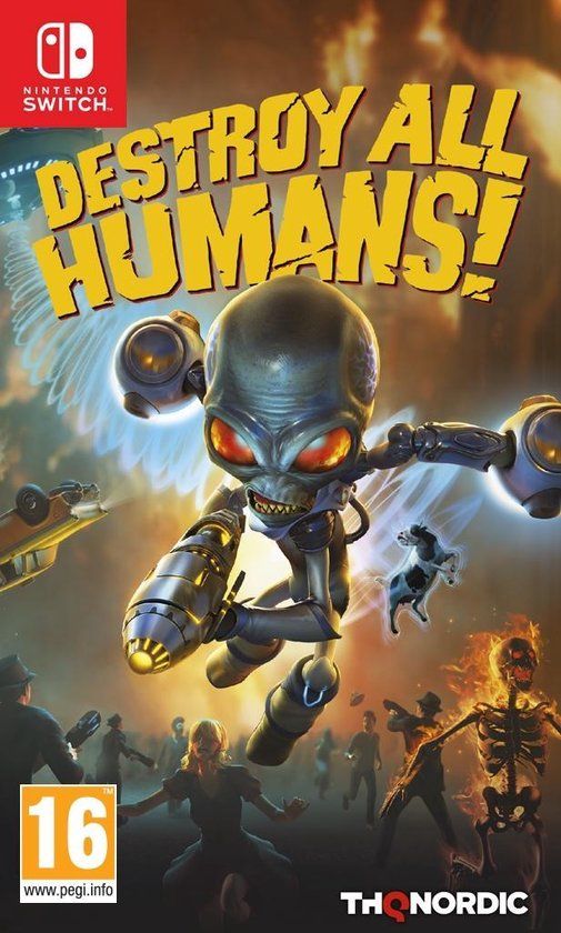 Thq Nordic Destroy All Humans! - Nintendo Switch