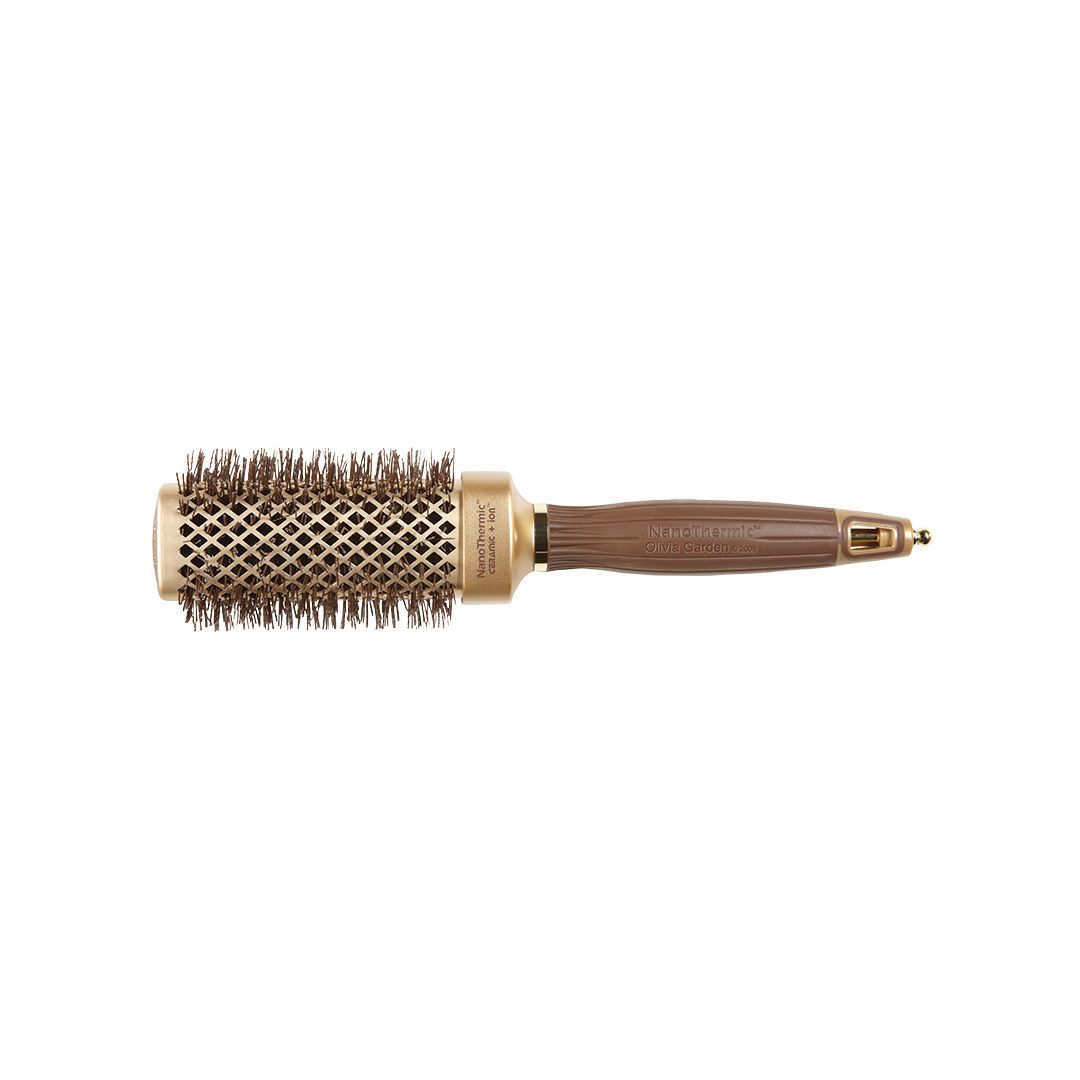 Olivia Garden Expert Blowout Straight Wavy Gold/Brown 40mm