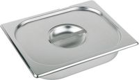 APS 81591 deksel GN 1/9 zonder lepelhouder, roestvrij staal, afmetingen 105 x 175 mm/hoogte 25 mm