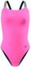 Speedo Solid Comfort V-back Maillot de bain Rose 30 Femme