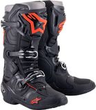 Alpinestars Tech 10 Black Red Fluo - Größe 10