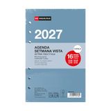 Miquelrius Kalenderinleg 2027, weekoverzicht, A6, Catalaans