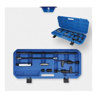 Brilliant Tools Perslucht klepveermontagegereedschapset, 8-dlg