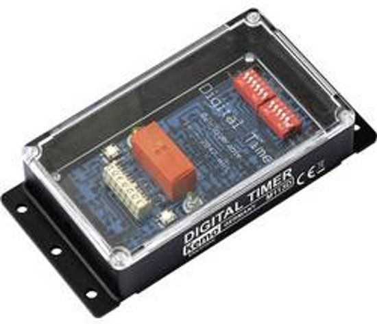 Kemo M113D Tijdschakelaar digitaal Kant-en-klaar 12 V/DC