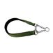 Ferplast Halfronde hondenhalsband van nylon, gevoerd, anti-trek, voor hondentraining, maat L (halsomtrek 45-55 cm), groen