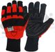 GreenStar EuroGarden nv/sa Kettingzaaghandschoenen Winter Maat 9/M Zwart Katoen Unisex