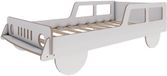 Need Sleep Kinderbed Auto Jeep - Peuterbed 140x70 cm - Wit