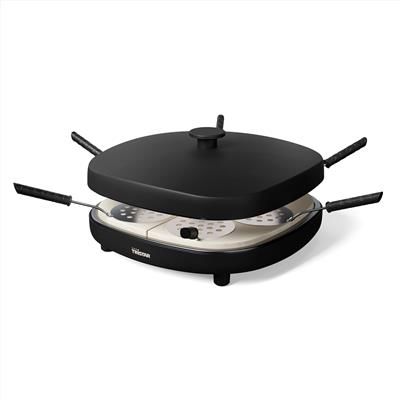 Tristar PZ-9176 Pizza Gourmetset - Pizza Family 6 Mini Pizza Oven - Black