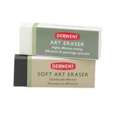 Derwent Kunstgum en Zachte Kunstgum, Blisterverpakking, Set van 2, Professionele Kwaliteit, 2301963