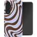 Selencia Hoesje - Geschikt voor Samsung Galaxy S26 - Backcover met Magnetische Ring - Dream Swirl Chocolate