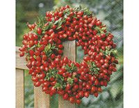 Servetten Rosehip Wreath Servetten papier Rosehip Wreath 33 x 33 cm. 20U