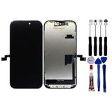 NONE iPhone 16 PLUS Scherm LCD + Chassis + Gereedschap + zwarte lijm