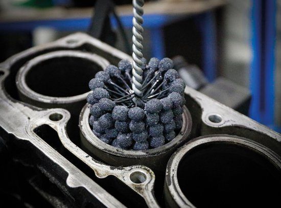 BGS Hoonapparaat flexibel - korrel 120 - 75-77 mm