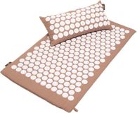 Lotus - Superyoga Superyoga Set spijkermat en spijkerkussen taupe - Lotus