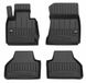 Frogum No.77 Automat / Vloermat - 3D Pasvorm - Geschikt voor BMW X4 F26 2014-2018 - TPE Rubber - 4-delig - Hoge Rand 6cm - Zwart