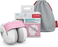 Alpine Muffy Baby Gehoorbescherming Roze - Oorbeschermers Baby - 23 dB - 12-36 maanden