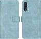 imoshion Hoesje - Geschikt voor Samsung Galaxy A70 - Luxe Bookcase - Lichtblauw