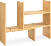 Merkloos / Sans marque amboe Bureau Organiser Plank - Planken voor Tafel of Aanrecht - Vrijstaand Verstelbaar Rek voor Nette Keuken of Kantoor