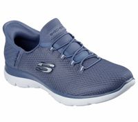 Skechers SUMMITS-DIAMOND DREAM Dames Instappers - Leigrijs