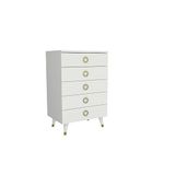WELL HOME MOBILIARIO & DECORACIÓN Solace Commode Blanc 90,6 x 50 x 37,5