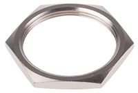 RS PRO tegenmoer M40 messing, pak van 10 stuks