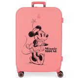 Disney Happiness koffer, middelgrote koffer, Roze
