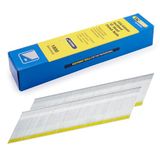 Tacwise 1834 Afwerknagels in Schuine Strips DA 15G / 44 mm, 1800 Stuks | Verzinkte, D-kop