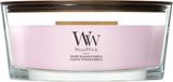 WoodWick Hearthwick - Cherry Blossom & Vanilla - Bougie parfumée Ellipse - 50 heures de combustion