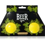 Bohemia Gifts & Cosmetics Men Beer Spa Bath Fizzer Set - Gift Set Šumivých Pěnivých Bomb Do Koupele 100.0g