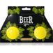 Bohemia Gifts & Cosmetics Men Beer Spa Bath Fizzer Set - Gift Set Šumivých Pěnivých Bomb Do Koupele 100.0g