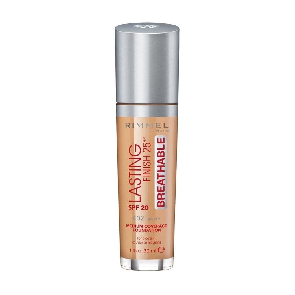 Rimmel London Lasting Finish Breathable 402 Bronze Foundation