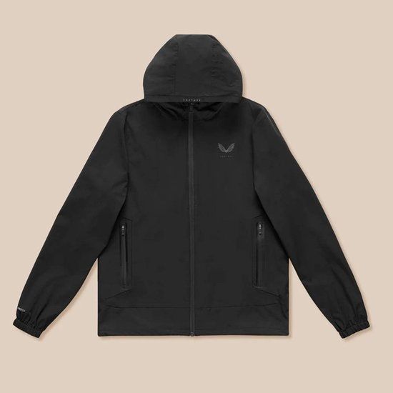 Castore Flex Classic Woven Jas Zwart M Man