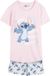 Disney Cerdá Stitch Shorty Pyjama Blauw Katoen Kinderen 12 jaar