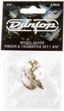 Jim Dunlop 33P - Fingerpick - Nikkel - 0,018 in - Player's Pack 5 Stuks