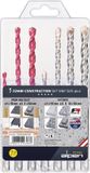 Alpen 0000100007100 SDS-plus MB 7 Universeel boor assortiment 7-delig
