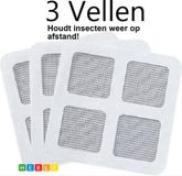 Heble® Hor Reparatieset - Grijs - 10x10cm - 3 Vellen