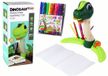 LEAN TOYS Dinosaurus Projector Dia's Leren Tekenen - 24 Afbeeldingen - Tekentafel Inclusief Stiften