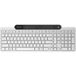 Lenovo 800 - Clavier - sans fil - Bluetooth 5.1 - QWERTY - Anglais US - Blanc
