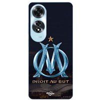 Maniacase Etui Oppo A60 OM logo blauw en goud stadion