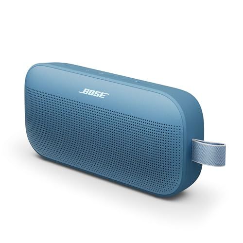 Bose SoundLink Flex SE draagbare Bluetooth speaker (2e gen.), draagbare buitenspeaker met Hi-Fi Audio, zonder microfoon, accuduur tot 12 uur, water- en stofdicht, zacht paars-blauw