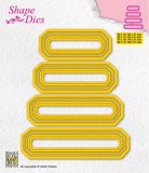 Stans- Nellie Snellen SD205 Shape Die Set of 4 Tags