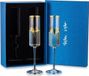 OEM Kristallen glazen met gravure en cadeauverpakking