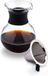 Wilmax - Warmhoudstandaard Glas - 15x8 cm - 950 ml - 1 stuk
