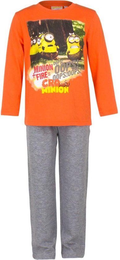 Kinderpyjama Minions Oranje 4 jaar/104 cm