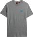 Superdry Essential Logo T-shirt Heren S Noos Grey Marl/Blue