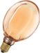 Osram Lampe à bougie LED E27 | 4W Or 1800K 220V/240V 818 220Lm | 330° Ø130mm Dimmable