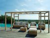Maderland Pergola en bois autoportante - Modèle Granada - 500 x 400 cm