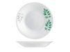 H&H Botanica 826115 Set van 6 Soepborden 23 cm Opaal Glas Groen